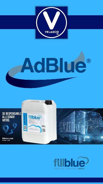 Solución Líquida FILLBLUE ADGA10C3 - Garrafa 10 Litros Adblue con Canula  Dispensadora