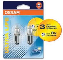 Osram 64132ULT02 - BLISTER 2 LAMPAREAS.H6W 12 6 BAX9S ULTIMATE 3 AÑOS GARANTIA