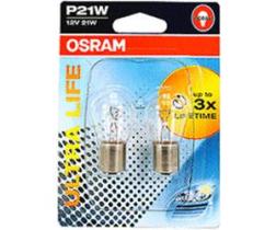 Osram 7506ULT02 - Lámpara un filamento.12V P21W BA15S Ultimate