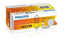 PHILIPS 12356CP - LAMPARA H21W 12356 12V 21W BAY9S CP 12V 21W