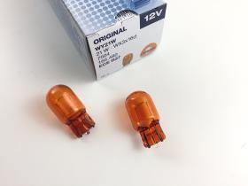  7504 - LAMP.P/ILUM.INT.AUX.PILOTO INTERMIT. AMBAR 12V/21W
