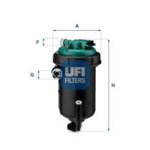Ufi Filtros 5514800 - FILTRO GASOIL MODULAR PSA HDI