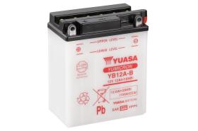  Yuasa YB12AB - Batería de moto 12ah terminal 6 - 134x80x160 mm