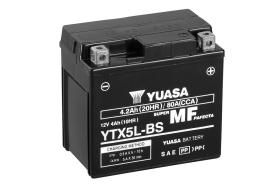  Yuasa YTX5LBS - Batería de Moto 4Ah Terminal 5 115X72X107 MM