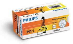 PHILIPS 12362 - LAMPARA H11 > 12V- 55W - PGJ19-2  12361C1