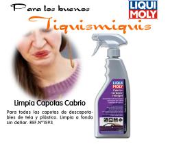 Solución Líquida 1593 - Liqui Moly limpiador de capotas en spray 500 ml