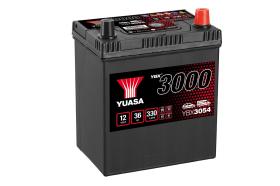 Yuasa YBX3054 - Batería de arranque 12V 40ah 330a, Medidas: 187X127X223