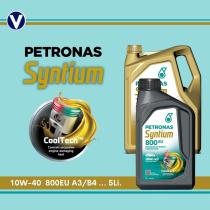  Petronas 18025019 - Aceite de Motor 10w40 Petronas Syntium 800eu 5Li.