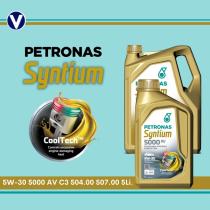  Petronas 18135019 - Aceite de Motor 5w30 Syntium 5000av C3  504.00/507.00 VAG