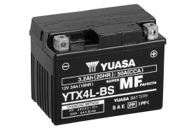  Yuasa YTX4LBS - Batería de Moto 3AH Terminal 5