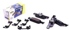   Icer Brakes 182115000 - Juego Pastillas Frenos Delanteras Renault Dacia