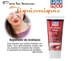 Solución Líquida 2320 - Liqui Moly Kratzer Stop 200ml., quita arañazos de carrocería