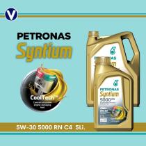 Petronas 18425019 - Aceite 5w30 c4 Renault Nissan 5000rn Syntium 5L