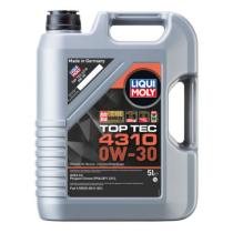   Solución Líquida 2362 - Aceite Liquimoly TOPTEC4310 0W30 5Li C2 PSA FIAT 9.55535-DS1