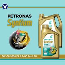 Petronas 18075019 - Aceite de Motor 5w30 Petronas Syntium 3000fr 5Li. para Ford