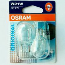 Osram 750502B - BLISTER 2 PZAS.LÁMPARA 12V W21W W3X16D SIN CASQUILLO