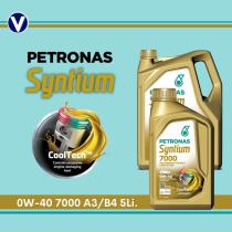  Petronas 18385019 - Aceite de Motor 0w40 Petronas Syntium 7000 5Li.