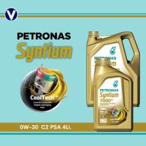  Petronas 18554019 - Lubricante SYNTIUM 7000E 0W30 4  Litr. Especial Ad-Blue