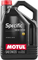 Motul 107384 - Aceite Specific 0w20 VW 508.00-509.00 Acea A1 B1 5 Litros.