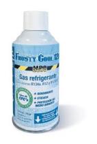   Solución Líquida FROSTY003073 - MONODOSIS REFRIGERANTE SIN HFC´S 170 GRS R134A / R12A