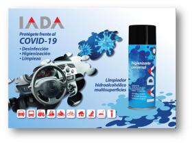 Iada 85235 - Limpiador hidroalcoholico multisuperficies 520ml