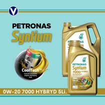  Petronas 20375019 - Aceite de motor 0w20 7000h Petronas Syntium Hybrid 5 Li