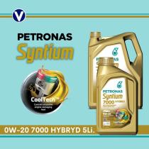 Petronas 20375019 - Aceite de motor 0w20 7000h Petronas Syntium Hybrid 5 Li