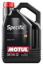 Motul 109841 - Lubricante SPECIFIC 5W30 RN17 C3 RENAULT 5 Li.