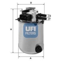 Ufi Filtros 5551700 - FILTRO COMBUSTIBLE NISSAN RENAULT