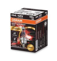  64193NB200 - LAMPARA H4 +200% LUZ 12V 60/55W P43T