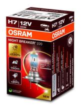 Osram 64210NB220 - LAMPARA H7 +220% LUZ 12V 58W PX26D