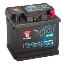  Yuasa YBX7012 - BATERIA EFB 50AH 540A +D 207X175X190 B3