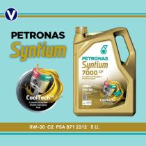  Petronas 70701M12EU - Aceite 0w30 c2 7000cp Petronas Syntium 5li.