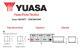 Yuasa YBX3077 - Batería de arranque 12v 45ah 380a, 207x175x190 +izquierda