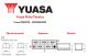 Yuasa YBX3078 - Batería de arranque 60ah 12v 550a, 243x175x190 +izquierda